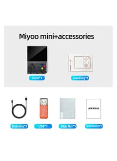 Miyoo MIYOO Mini Plus Portable Retro Handheld Game Console V2 Mini+ IPS Screen Classic Video Game Console Linux System Children's Gift  - Image 1