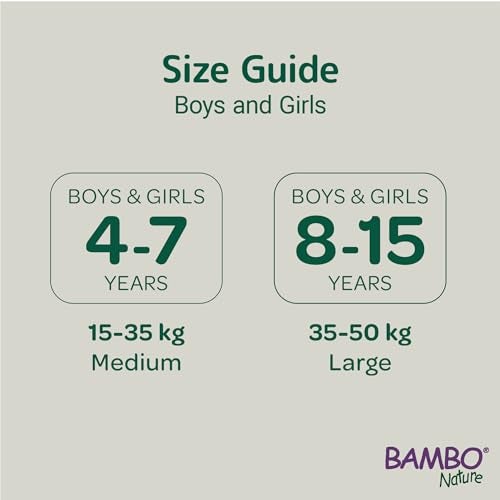 Bambo Nature Premium Dreamy Night Pants, Pull Up Pants, Eco-Labeled Night Time Diapers, Secure, Comfortable, Skin Friendly : Children Aged 8-15 Years, 10 Count - Image 3