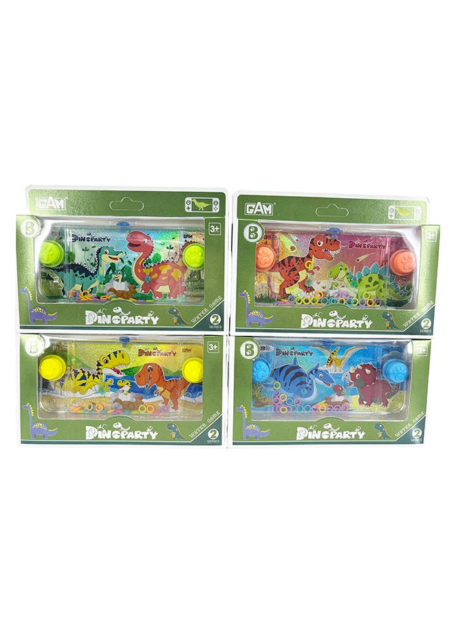 Galaxy Toys - Dinosaur Handheld Water Ring Toss Game Toy - Assorted Themes & Colors (1 Random Piece) – Fun Dinosaur Toy for Kids, Interactive and Educational Water Game - Image 1