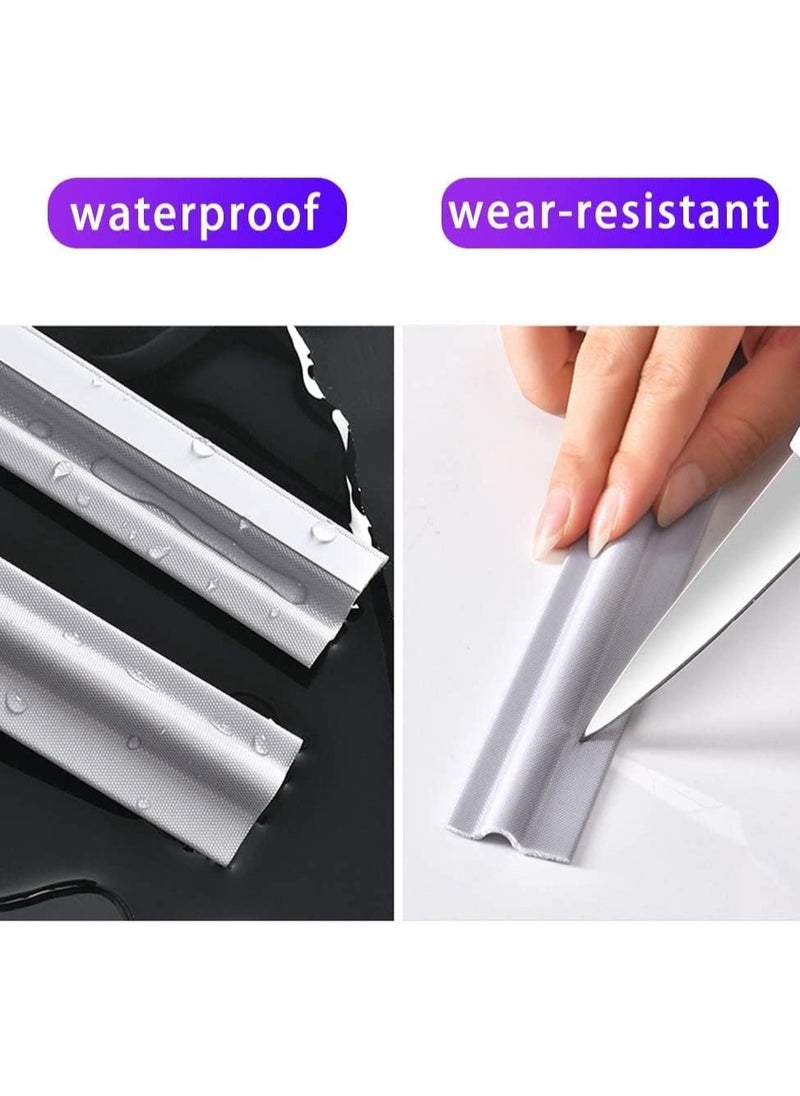 6m Self Adhesive Window Door Weather Seal Strip PU Foam Door Seal Strip Soundproof Pest Proof Windproof Dust Proof White