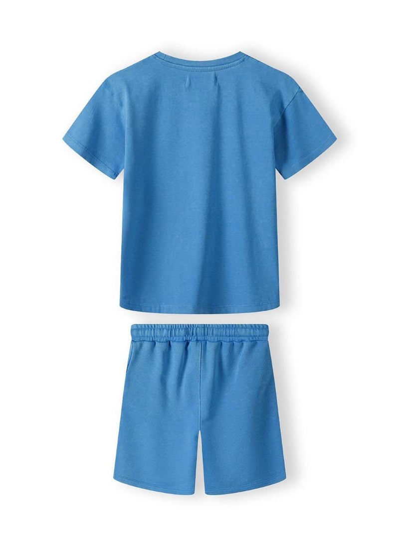 MINOTI Boy’s Two-Piece Set with Printed T-Shirt and Shorts - Image 3