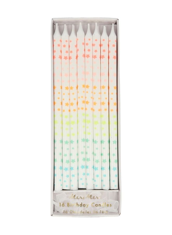 ميري ميري شموع نجوم مدببة