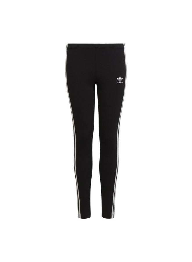 Adidas LEGGINGS Black Originals Kids TIGHTS  - Image 2