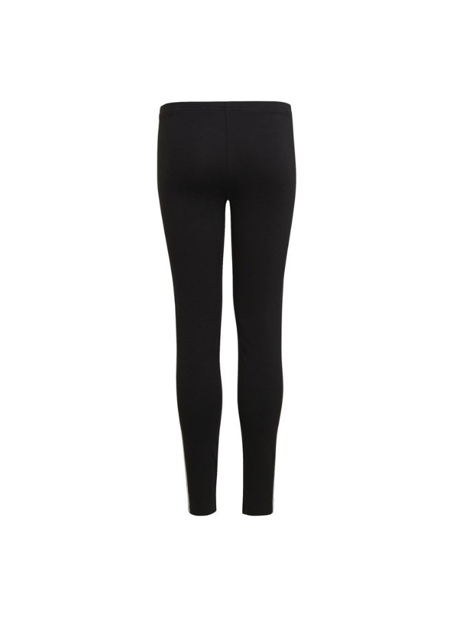 Adidas LEGGINGS Black Originals Kids TIGHTS  - Image 3