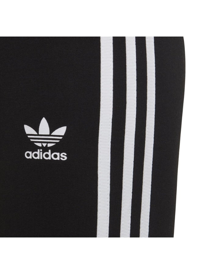 Adidas LEGGINGS Black Originals Kids TIGHTS  - Image 5