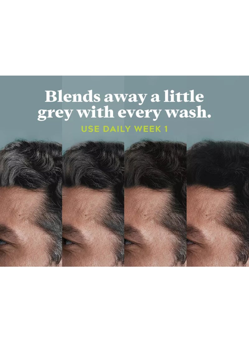 Grey-Reducing Shampoo  Control Gx Gradual Grey Coverage Shampoo With Biotin Aloe And Coconut Oil For Daily Use