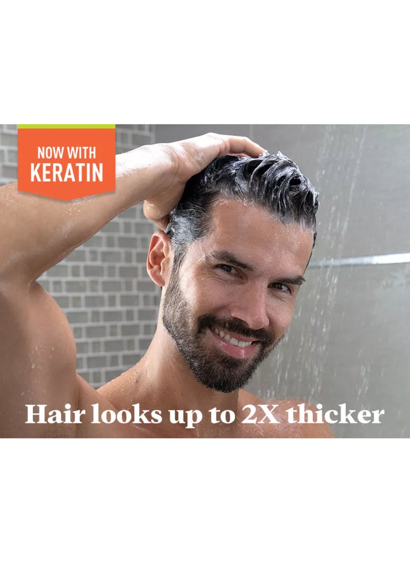 Grey-Reducing Shampoo  Control Gx Gradual Grey Coverage Shampoo With Biotin Aloe And Coconut Oil For Daily Use