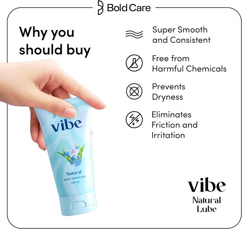 Bold Care Vibe Natural Water-Based Lubricant - Image 5