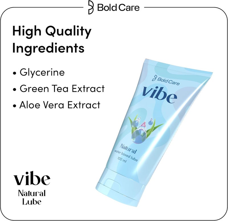 Bold Care Vibe Natural Water-Based Lubricant - Image 3