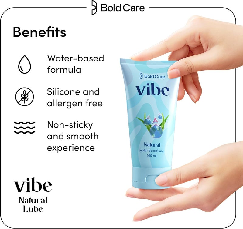 Bold Care Vibe Natural Water-Based Lubricant - Image 4