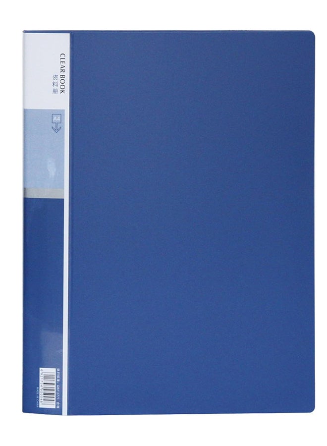 DELI DISPLAY BOOK A4 40 POCKETS ASST. E5004 - Image 1