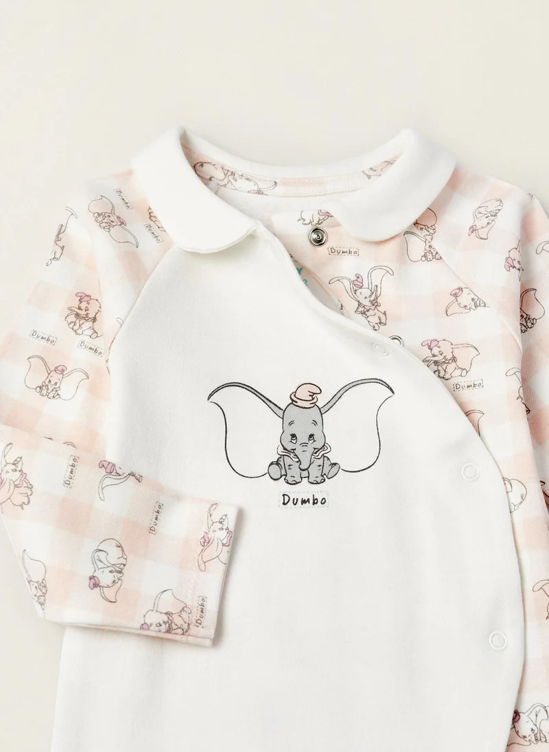 زيبي Zippy Cotton Sleepsuit For Baby Girls 'Dumbo'