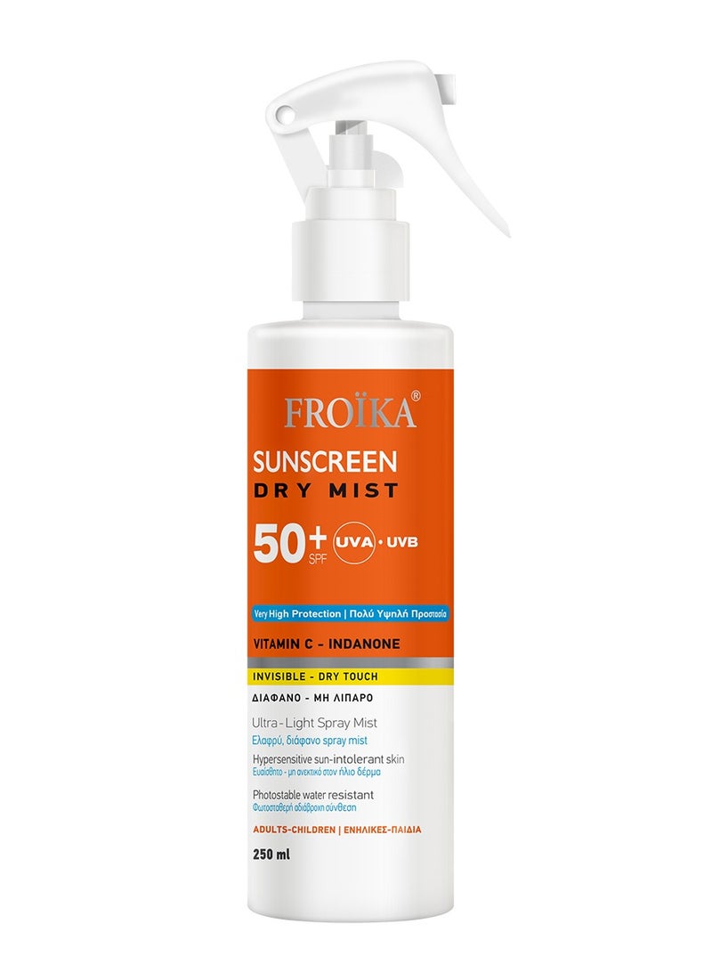 Froika SUNSCREEN DRY MIST SPF 50+ - Image 1