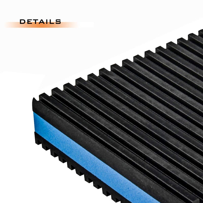 Air Jade 4 Pack Rubber Anti-Vibration Pads, 4 x 4 x 7/8 inches Heavy Duty EVA Vibration Isolation Pads Mats for HVAC, Washers, Compressors, Treadmills, Air Conditioner - Image 4