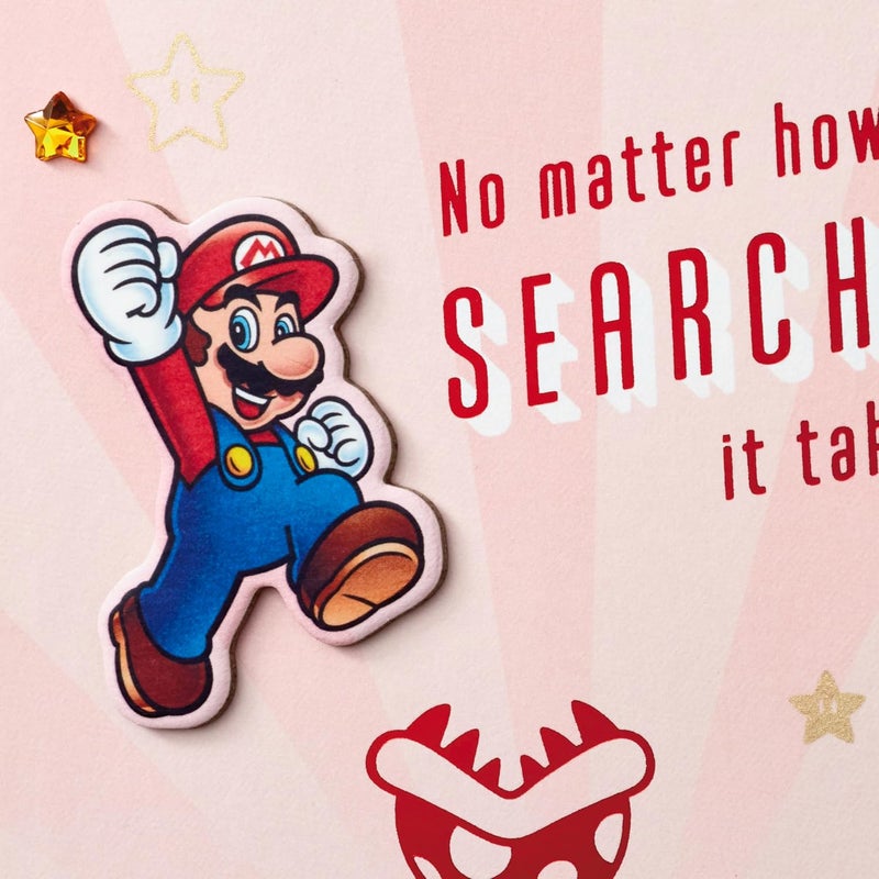 Hallmark Nintendo Super Mario Valentine's Day Card for Significant Other - Image 4