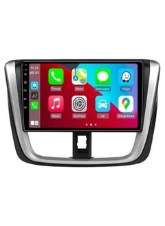 SHEZA STAR Android Car Stereo for Toyota Yaris/Vios 2016-2017 1GB RAM 32GB ROM Mirror Link Wi-Fi BT, Radio GPS Navigation, 10 Inch IPS Touch Screen with AHD Camera Included  - Image 1