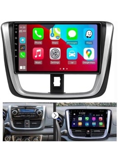 SHEZA STAR Android Car Stereo for Toyota Yaris/Vios 2016-2017 1GB RAM 32GB ROM Mirror Link Wi-Fi BT, Radio GPS Navigation, 10 Inch IPS Touch Screen with AHD Camera Included  - Image 2