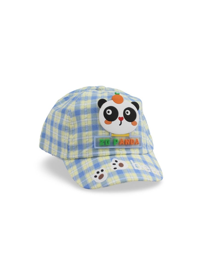 Fancy Unisex Cotton Cap – Panda Design - Image 1