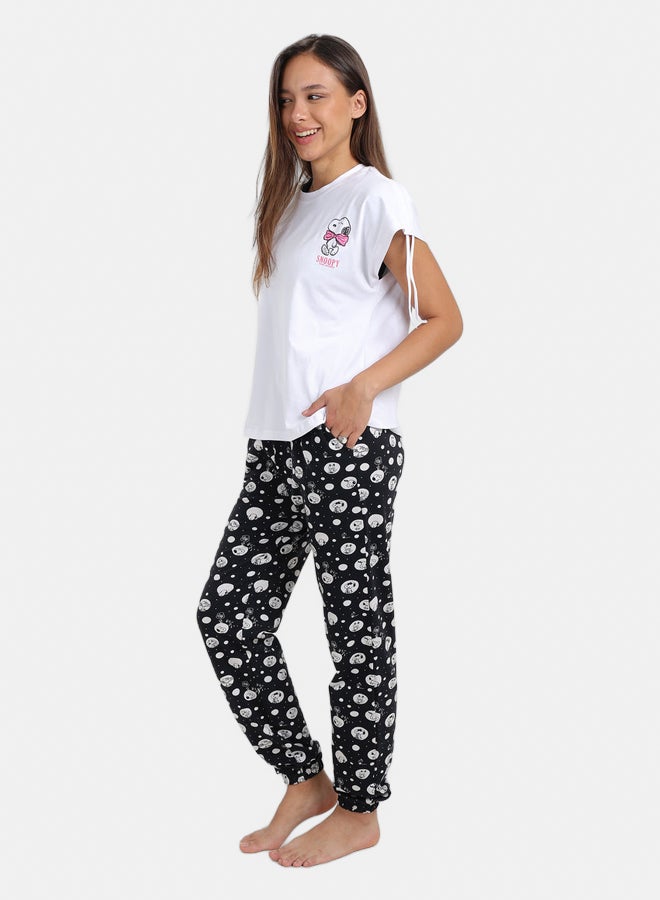Carina Pyjama Set with Carrot Leg Pants - Image 2