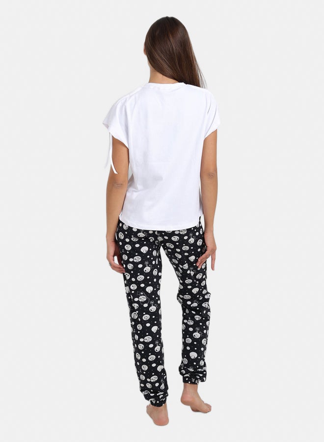 Carina Pyjama Set with Carrot Leg Pants - Image 3