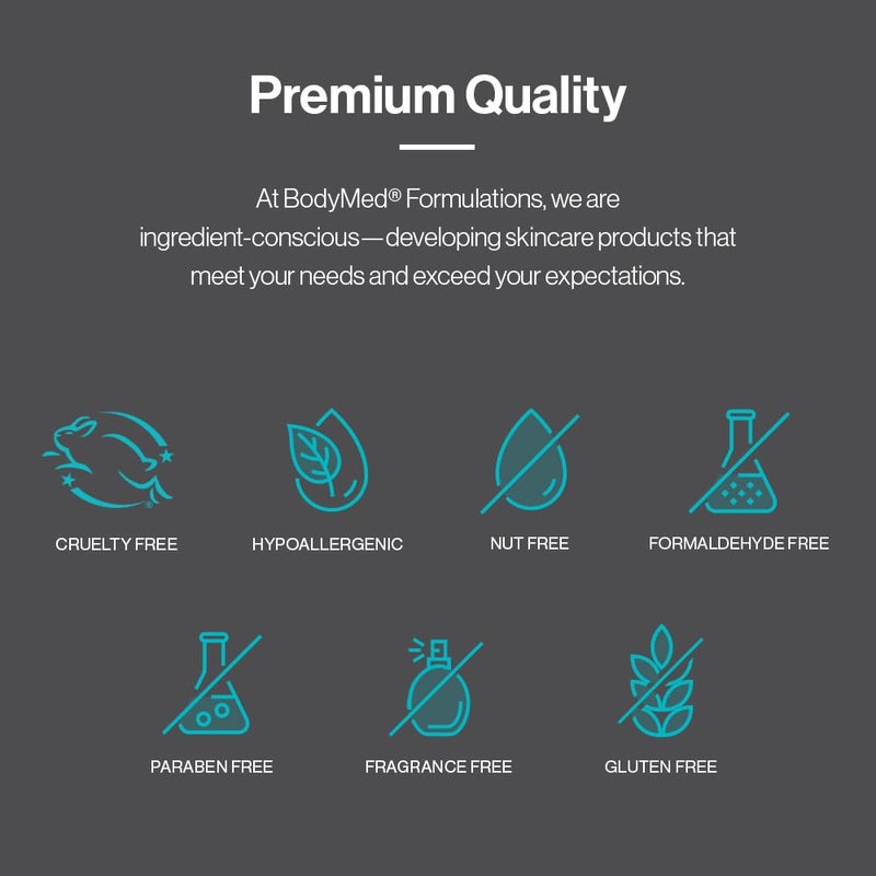 BodyMed لوشن تدليك BodyMed Formulations، 8 أونصة - خالي من العطور، لوشن طبيعي بالكامل للعلاج بالتدليك - معتمد من الأرنب القافز - مع مستخلص الأركيكا وزيت الجوجوبا - غير ملون وخالي من البارابين - Image 4