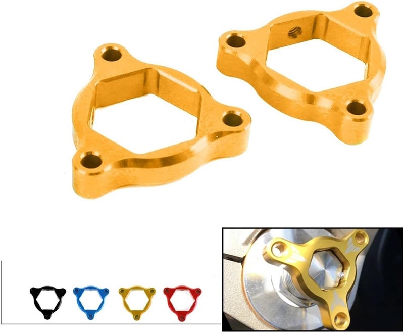 QASULER 22MM CNC Aluminum Suspension Fork Preload Adjusters - Image 2