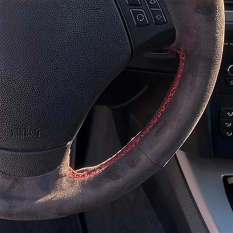 Wivplex Non-Slip Leather Steering Wheel Cover for BMW - Image 5
