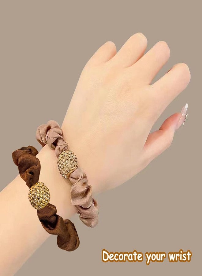 مجموعة ربطات شعر إيكلات للنساء، 7 قطع، ربطات شعر مطاطية على شكل فيونكة، ربطات شعر لا تسبب تلف الشعر، ربطات شعر ناعمة على شكل ذيل حصان - Image 3