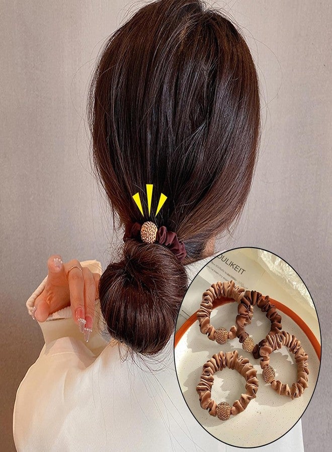 مجموعة ربطات شعر إيكلات للنساء، 7 قطع، ربطات شعر مطاطية على شكل فيونكة، ربطات شعر لا تسبب تلف الشعر، ربطات شعر ناعمة على شكل ذيل حصان - Image 5