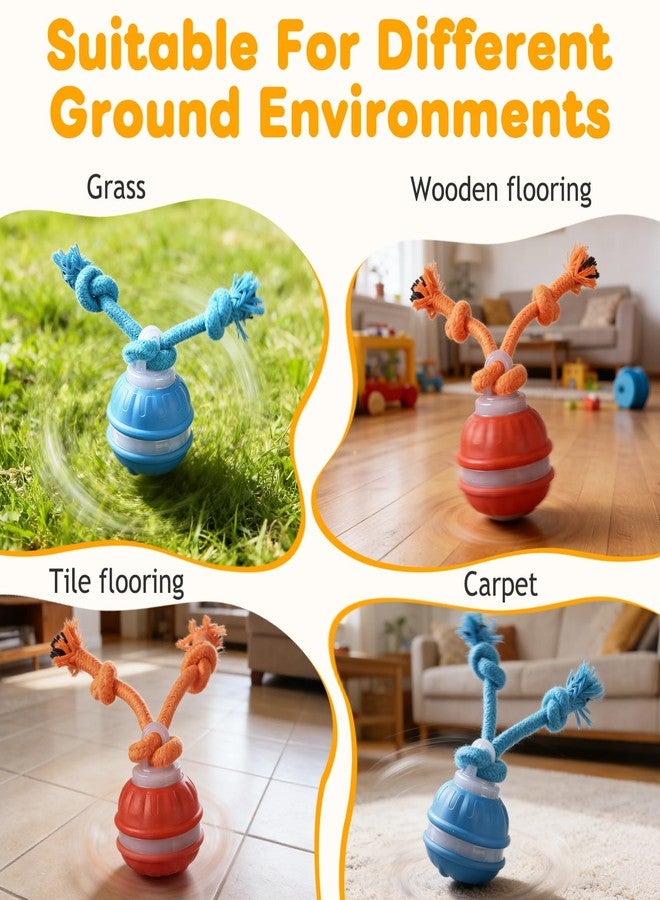 2 Mixed Zealburst Dog Toy, Interactive Dog Toys, 360° Smart Automatic Rolling Moving, Upgraded Motion Activated Squeaky Cat Balls, USB Rechargeable Smart Motion Pet Ball for Bored Pet Cats Dogs - Image 4