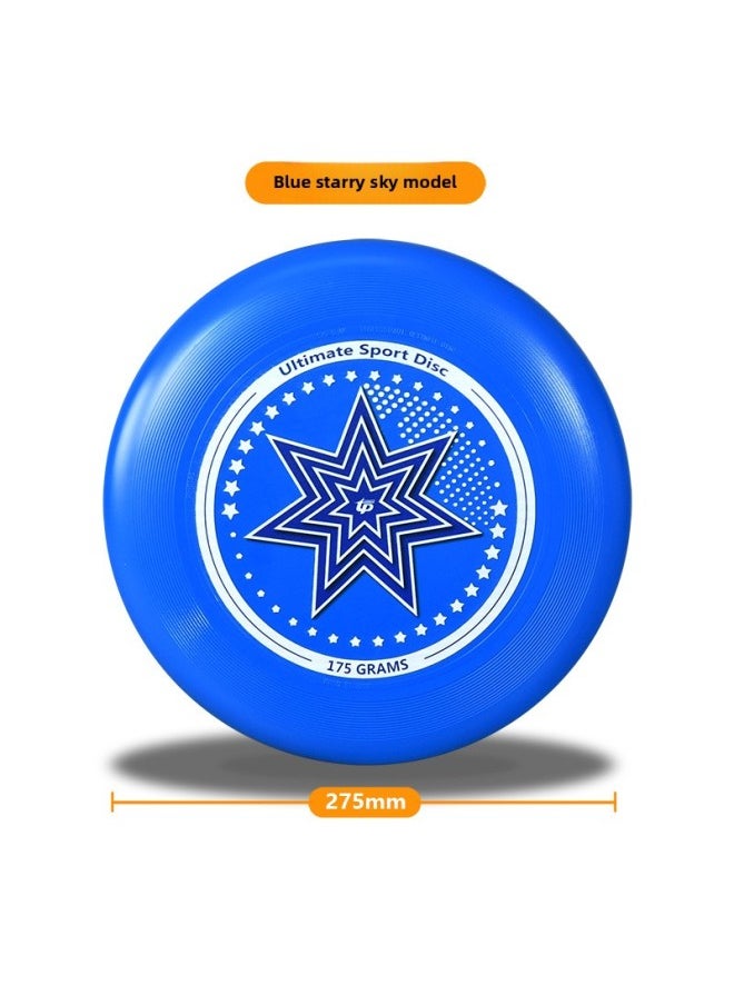 Racing Competitive Frisbee Professional Outdoor Extreme Frisbee Training Competition Special Soft Frisbee 175g-Color:Blue Starry Sky Style  - Image 1