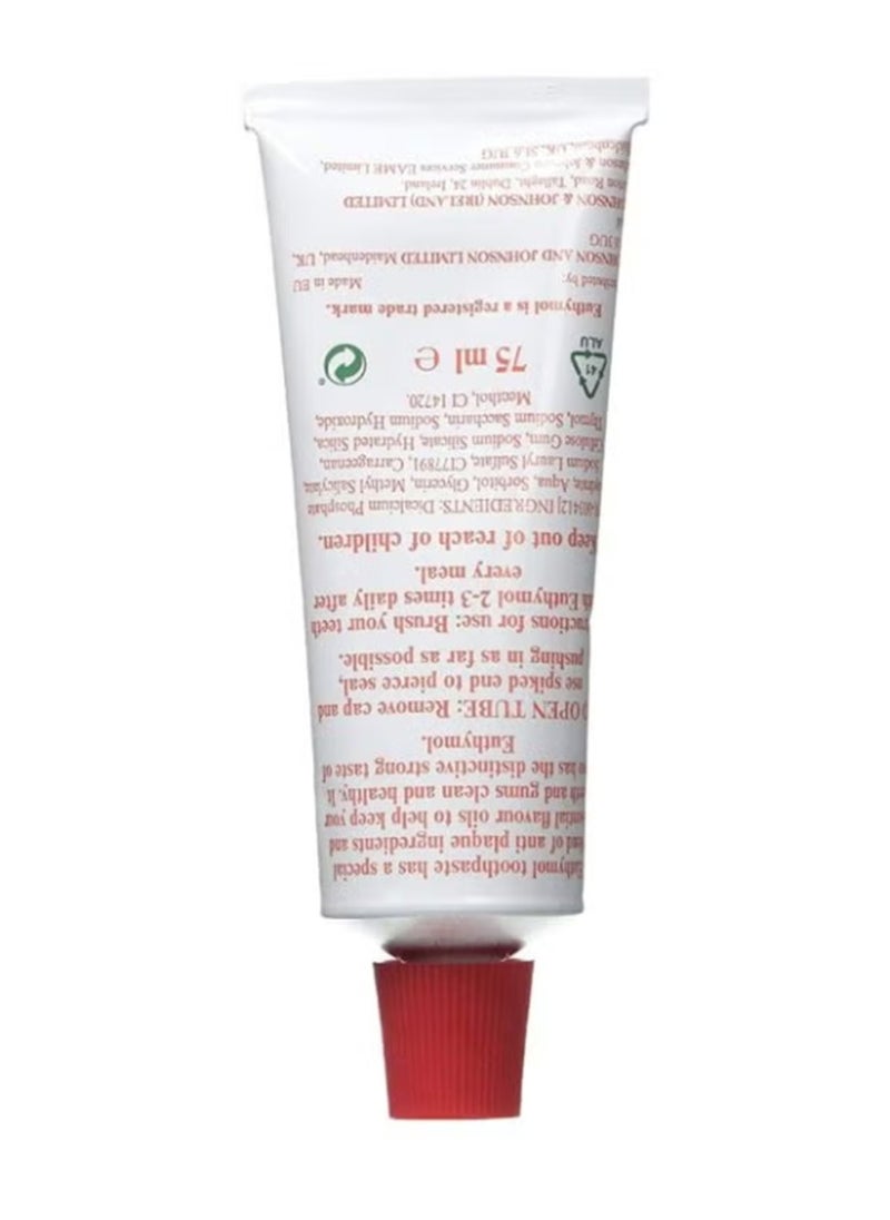 Euthymol Pack Of 3 Original Toothpaste  3x75ml  - Image 3