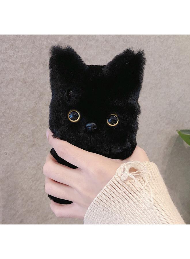S-TOP Case For iPhone 16 Pro Max 3D Cute Cat Plush Full Coverage Phone Case - Image 5