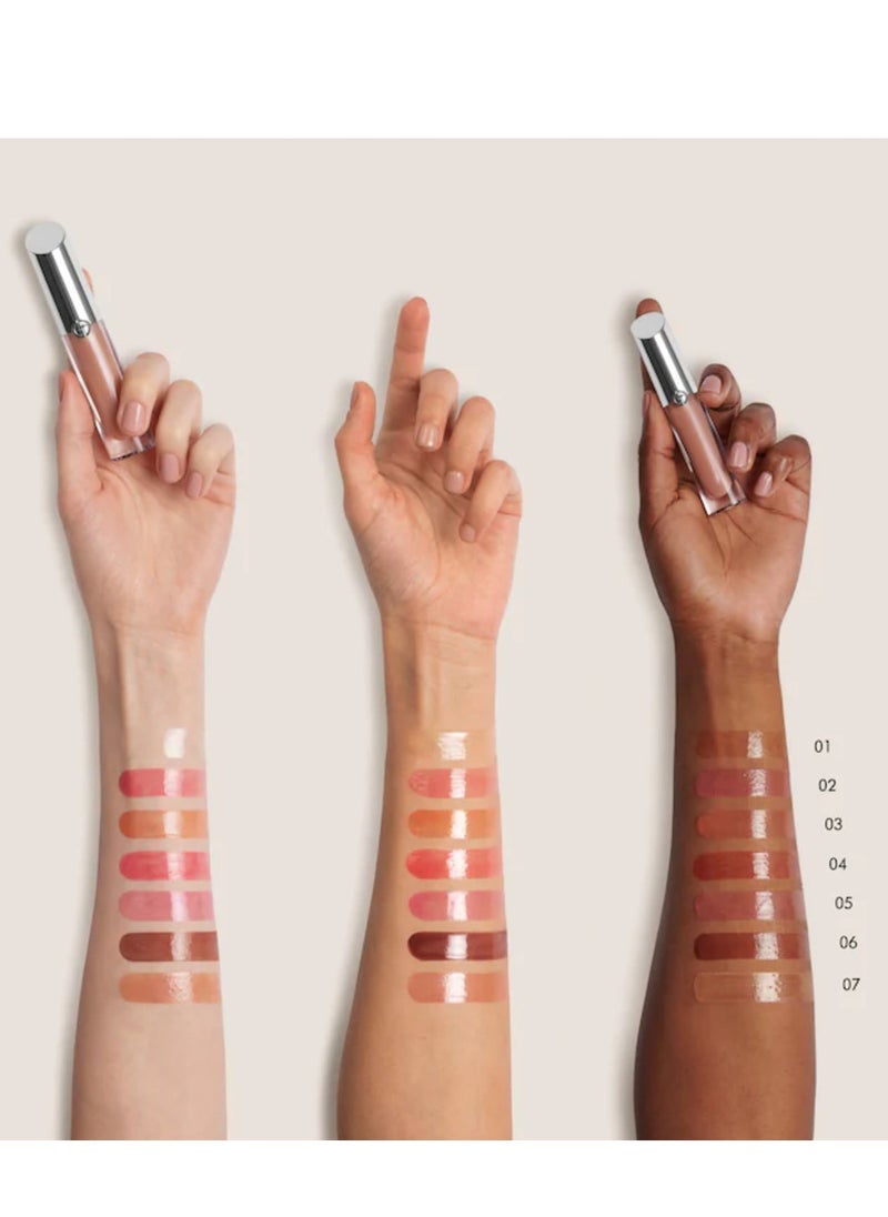 GIORGIO ARMANI - Prisma Glass Hydrating Lip Gloss- 03 Honey Gleam, 3.5ml - Image 1