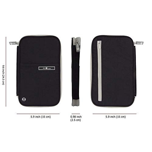 Gear-R - Passport Holder Family - 8 Passports (Black) - Image 4