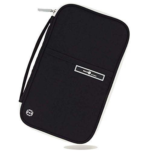 Gear-R - Passport Holder Family - 8 Passports (Black) - Image 1