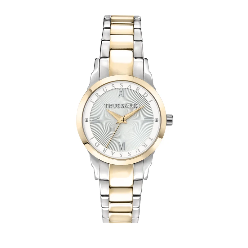 Trussardi T-Bent collection Womens's Yellow Gold SS watch - R2453141503