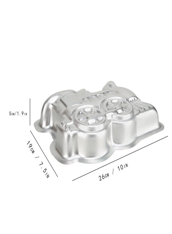 TinLeJa Aluminum 3D Train Locomotive Shape Cake Decorating Mould Baking Pan DIY Birthday Cake Mould Kitchen Supplies - Image 2