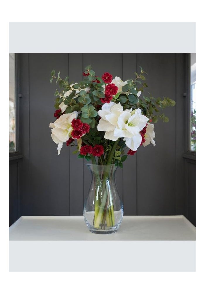 LSA Flower Flared Mini Bouquet Vase Clear Glass Elegant Home Decor, Made in Poland - Image 5