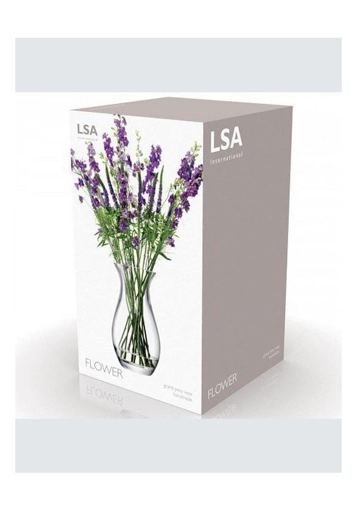 LSA Flower Flared Mini Bouquet Vase Clear Glass Elegant Home Decor, Made in Poland - Image 4