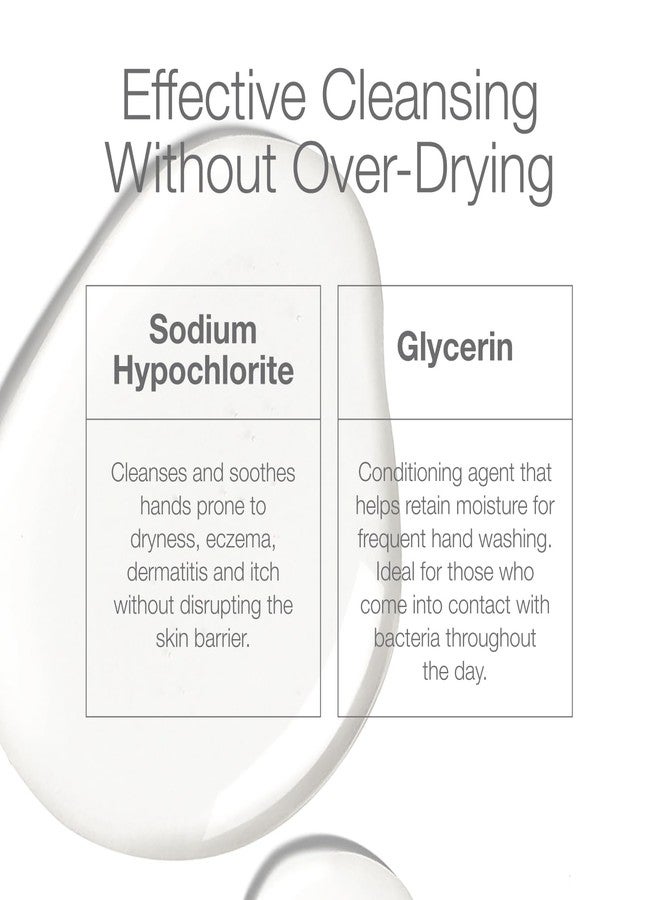 CLn® HandWash - Advanced Hygiene for Hands, Formulated with Glycerin, for Sensitive Skin Prone to Hand Dermatitis, Redness, Irritation, Eczema, and Rash, Fragrance-Free, 8 fl oz - Image 5
