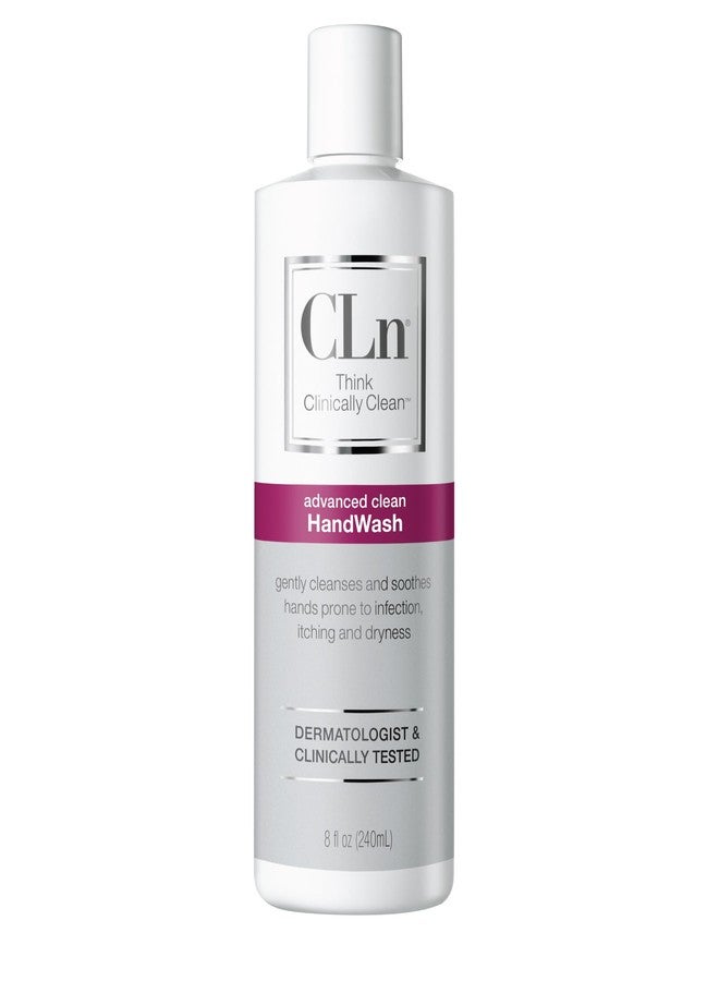 CLn® HandWash - Advanced Hygiene for Hands, Formulated with Glycerin, for Sensitive Skin Prone to Hand Dermatitis, Redness, Irritation, Eczema, and Rash, Fragrance-Free, 8 fl oz - Image 1