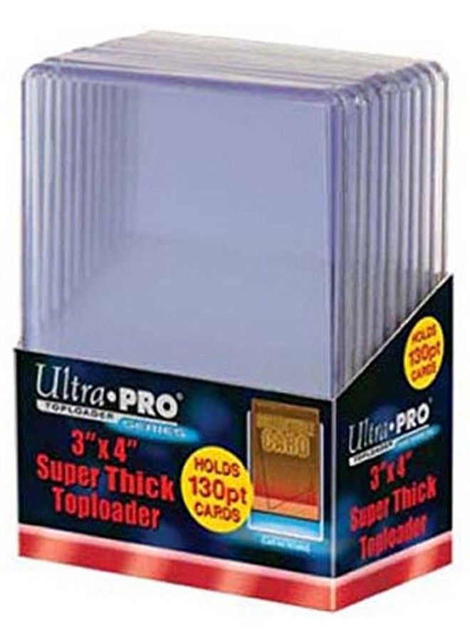 Ultra Pro Ro 130Pt Top Loaders 20 Total (2 10Ct Packs) Fits Cards Up To 130 Point Thick - Image 2