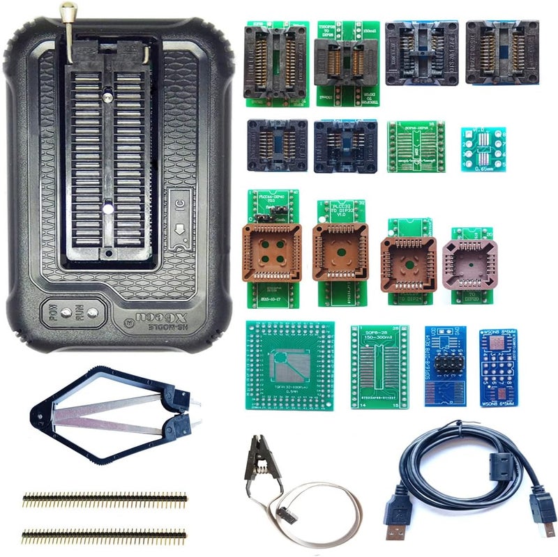 ICTOLTOL محاكي T48 مع محول 16 مع مشبك مقبس XGecu T48 لبرمجة شريحة IC SOP Nand Flash MCU Bios AVR Eprom BGA QFN TSOP قارئ كاتب - Image 1
