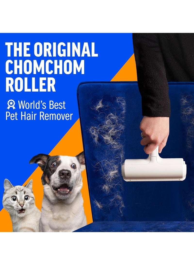general Pet Hair Remover and Reusable Lint Roller - ChomChom Cat and Dog Hair Remover for Furniture, Couch, Carpet, Clothing and Bedding - Portable, Multi-Surface Fur Removal Tool - Image 2