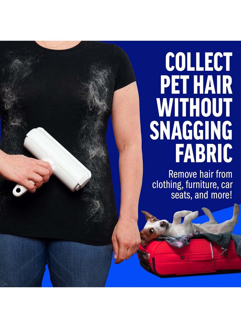 general Pet Hair Remover and Reusable Lint Roller - ChomChom Cat and Dog Hair Remover for Furniture, Couch, Carpet, Clothing and Bedding - Portable, Multi-Surface Fur Removal Tool - Image 4