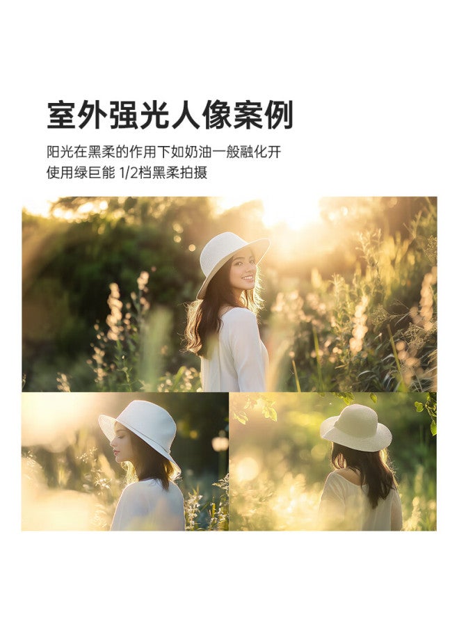 Llano 1/4 Black Soft Filter 86Mm Quarter Soft Focus Filter Softening Lens Soft Focus Lens Hazy Lens Portrait Softening Misty Beauty Filter For Mirrorless Camera Dslr - Image 2