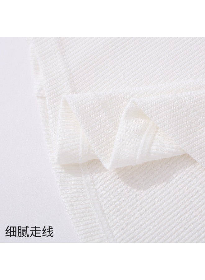 LANG SHA 2 Pieces [Fishbone Waist Shaping Slimming] Comfortable Skin-Friendly Versatile Commuting Slimming Camisole Undershirt For Women Spring Autumn - Image 5