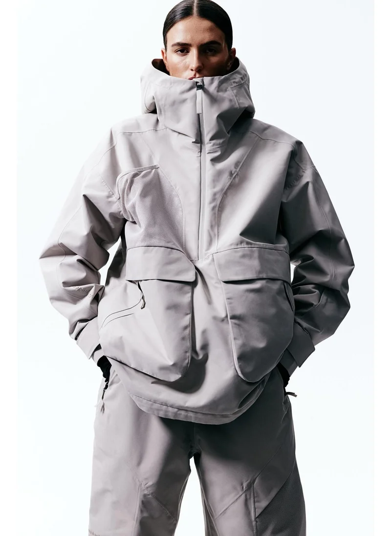 اتش اند ام Padded ski popover jacket in StormMove