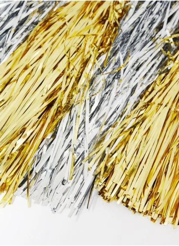 ميري ميري Gold & Silver Tassel Garland